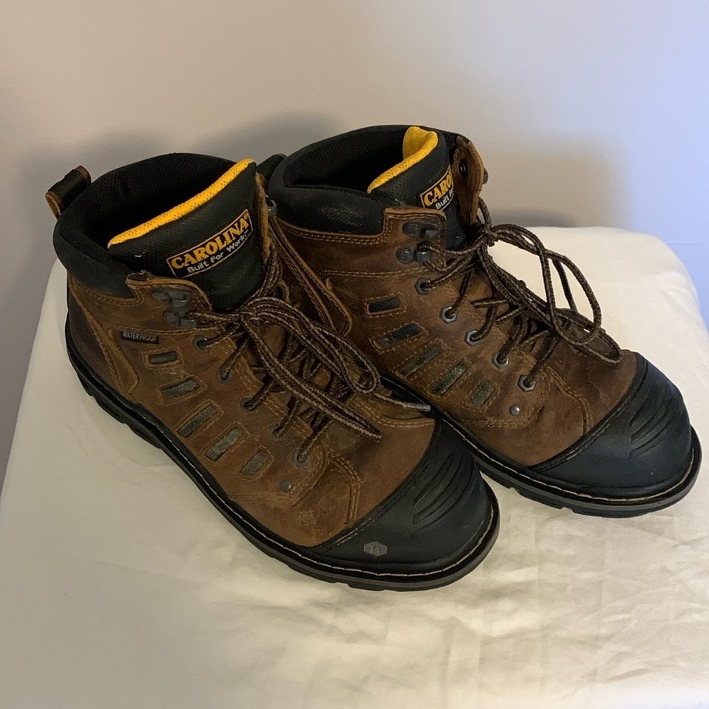 Carolina Kauri Mens Work Boot 9 1/2 D Steel Toe Waterproof